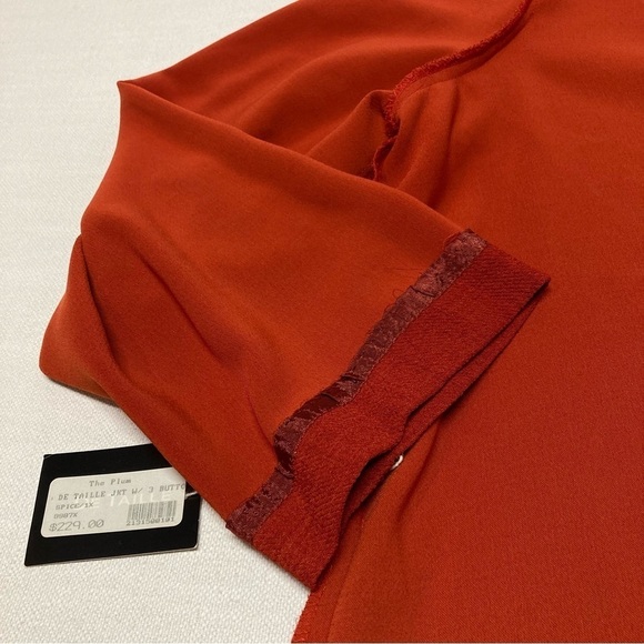 DE TAILLE | Burnt Orange Blazer Jacket- Size 1X - NWT - Picture 7 of 16